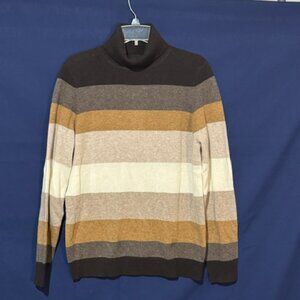 Charter Club Cashmere Turtleneck Sweater, Size L, NWT
